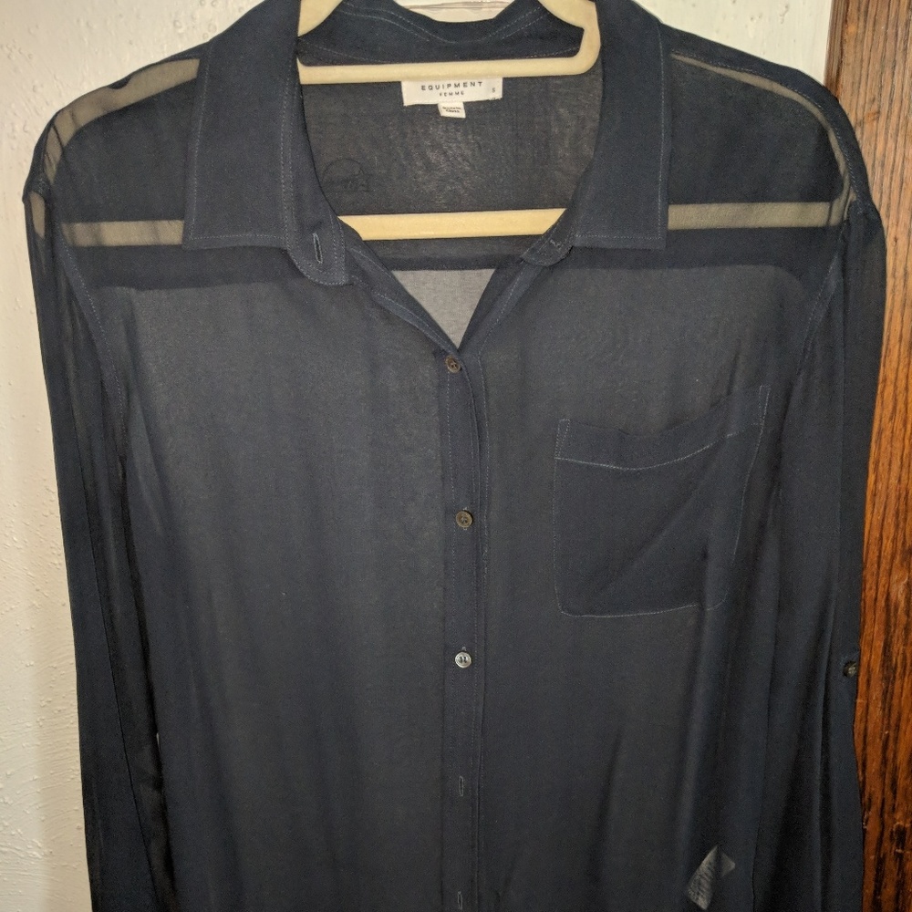 Equipment Silk Blouse